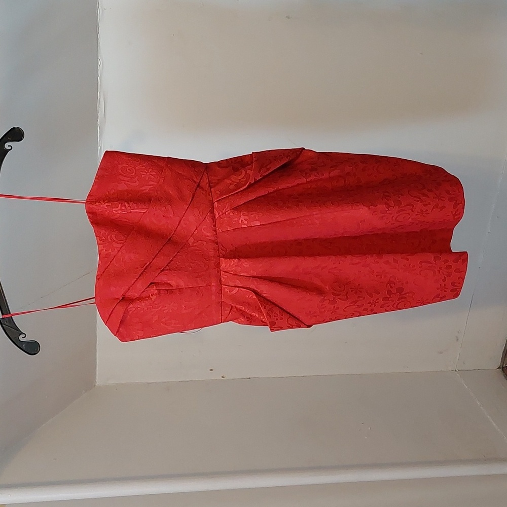 Maxandcleo Red cocktail dress, size 4
